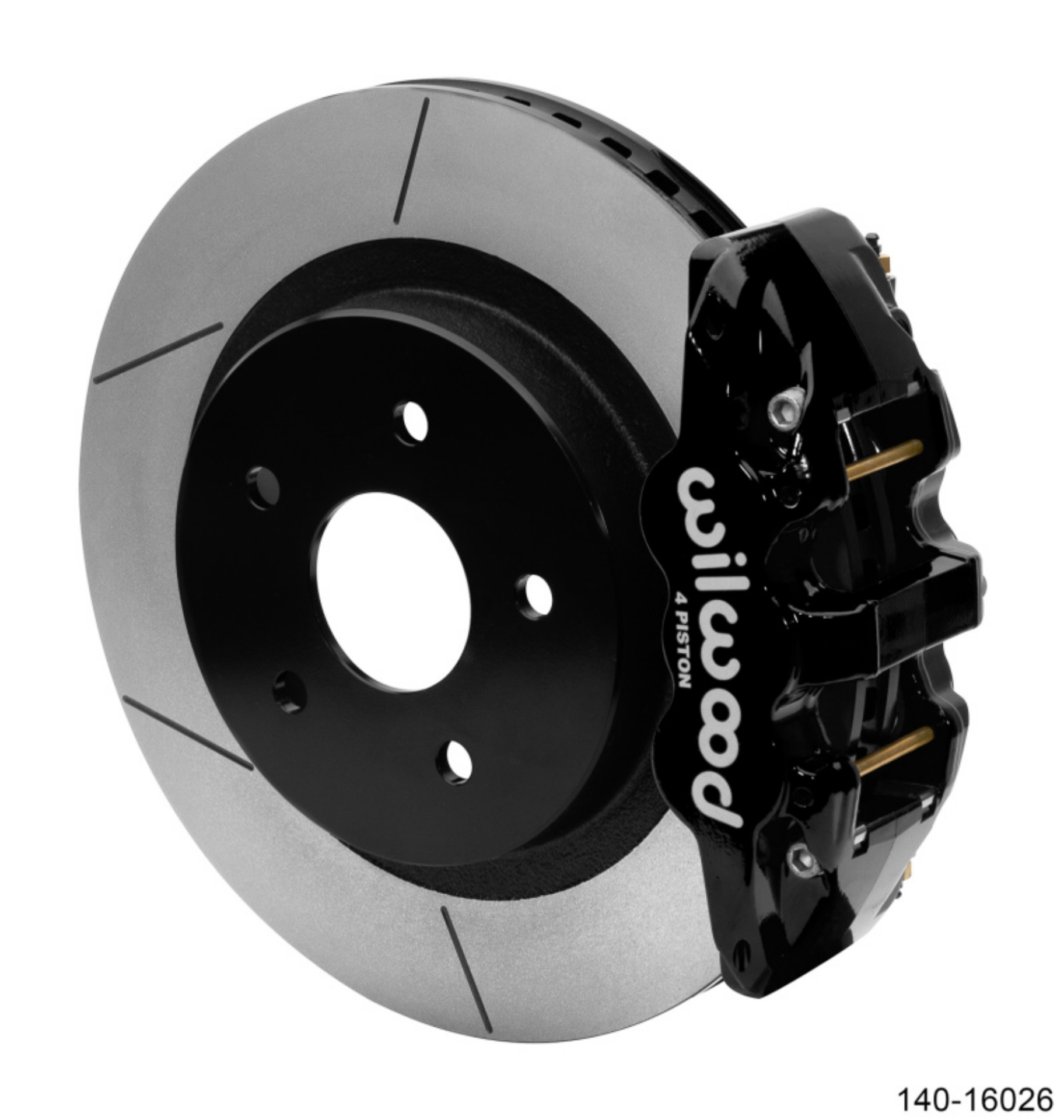Picture of Wilwood Aerolite 4R Rear Kit 15-00in Black 13-17 Dodge Truck 1500 - 4WD
