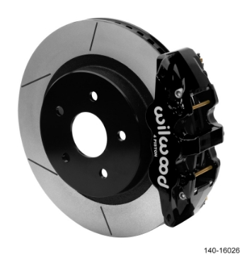 Picture of Wilwood Aerolite 4R Rear Kit 15-00in Black 13-17 Dodge Truck 1500 - 4WD