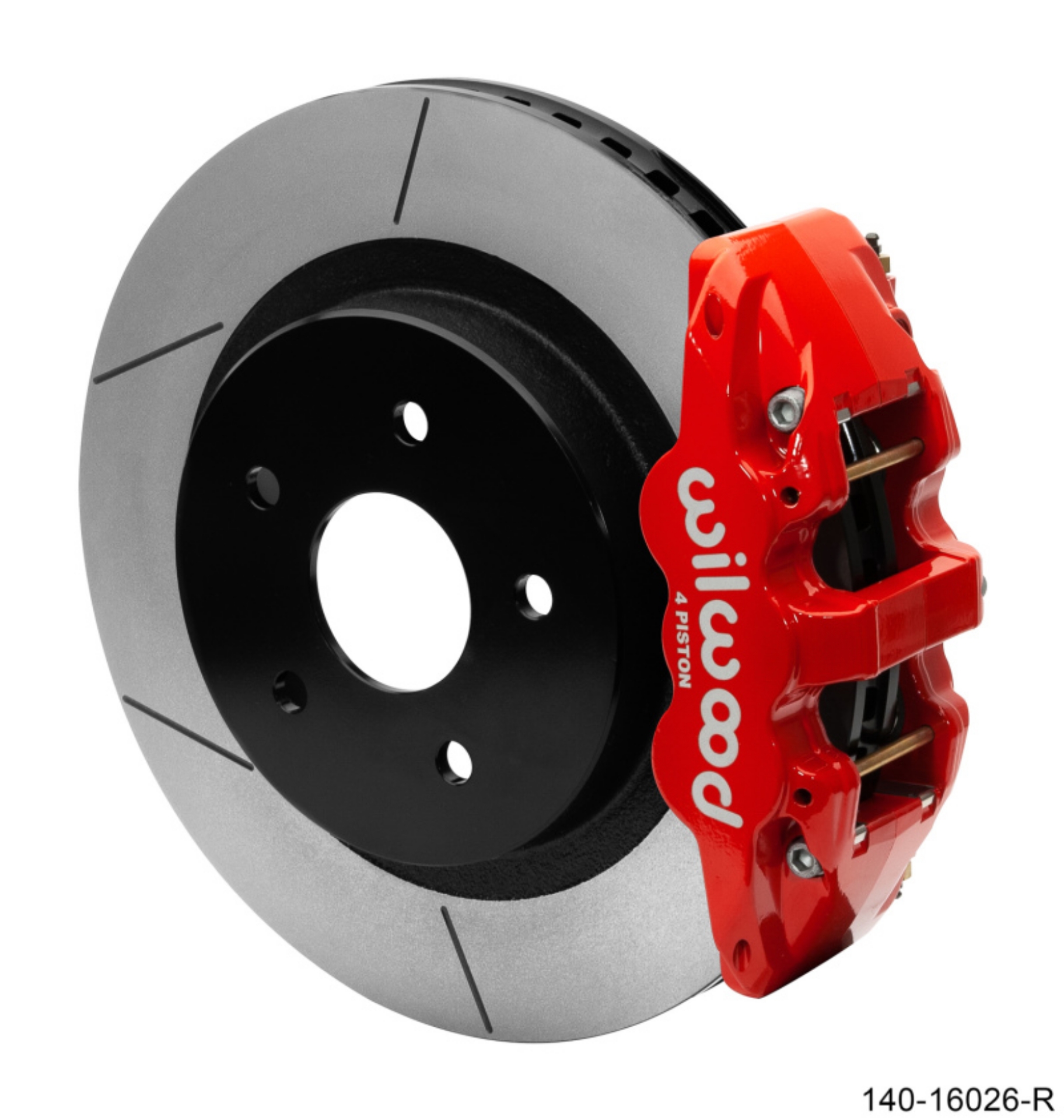 Picture of Wilwood Aerolite 4R Rear Kit 15-00in Red 13-17 Dodge Truck 1500 - 4WD