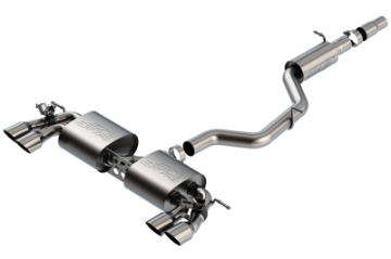 Picture of Borla 18-19 VW Golf R MK7-5 2-0L S-Type CatBack Exhaust w- Resonator