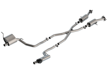 Picture of Borla 14-20 Jeep Grand Cherokee High Altitude-Summit 3-6L V6 2-4WD 2-25in S-Type Cat-back