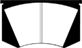 Picture of EBC 64-66 Ac Cobra 7-0 Greenstuff Front Brake Pads