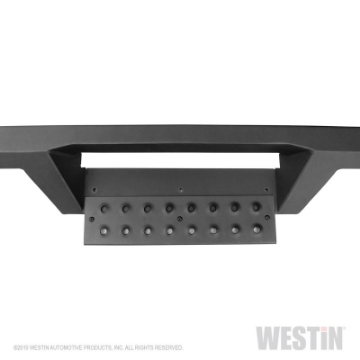 Picture of Westin-HDX 19-20 Ram 2500-3500 Crew Cab 8ft Bed Drop Wheel to Wheel Nerf Step Bars - Txt Black