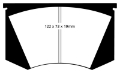 Picture of EBC 64-66 Ac Cobra 7-0 Yellowstuff Front Brake Pads