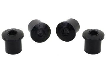 Picture of Whiteline 79-88 Toyota Pickup Front Leaf Spring Shackle Bushing Kit