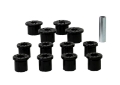 Picture of Whiteline 84-89 Toyota 4Runner-Pickup Rear Leaf Spring Shackle Bushing Kit