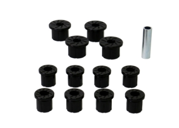 Picture of Whiteline 84-89 Toyota 4Runner-Pickup Rear Leaf Spring Shackle Bushing Kit