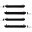 Picture of Wehrli 2020+ GMC 2500-3500HD Fender Flare Marker Light Delete Kit w-o Logo - Fine Texture Black