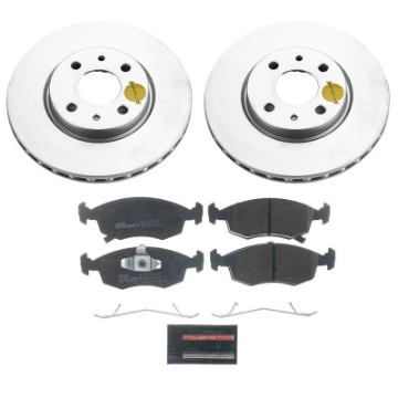Picture of Power Stop 12-18 Fiat 500 Front Euro-Stop Brake Kit