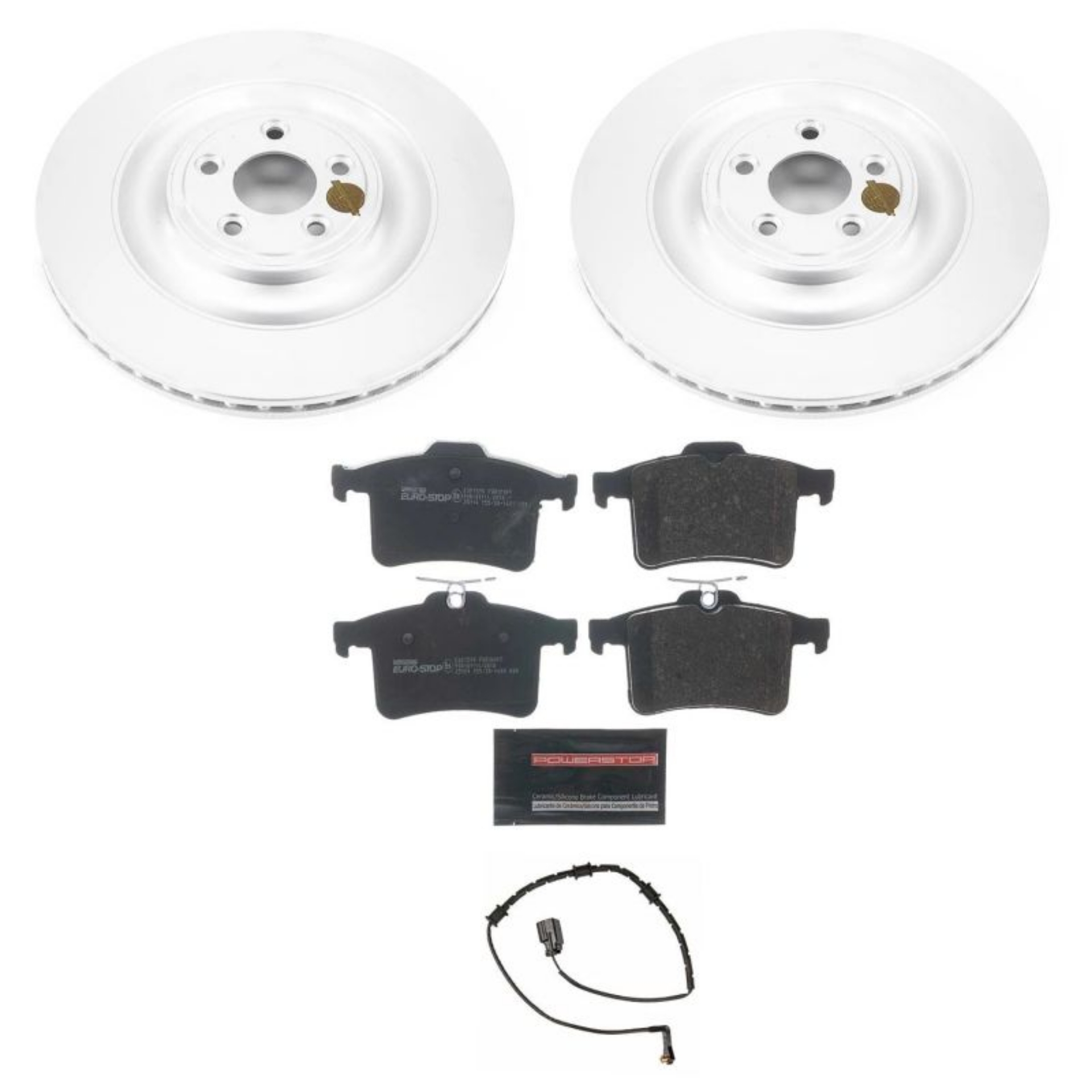 Picture of Power Stop 10-15 Jaguar XF Rear Euro-Stop Brake Kit