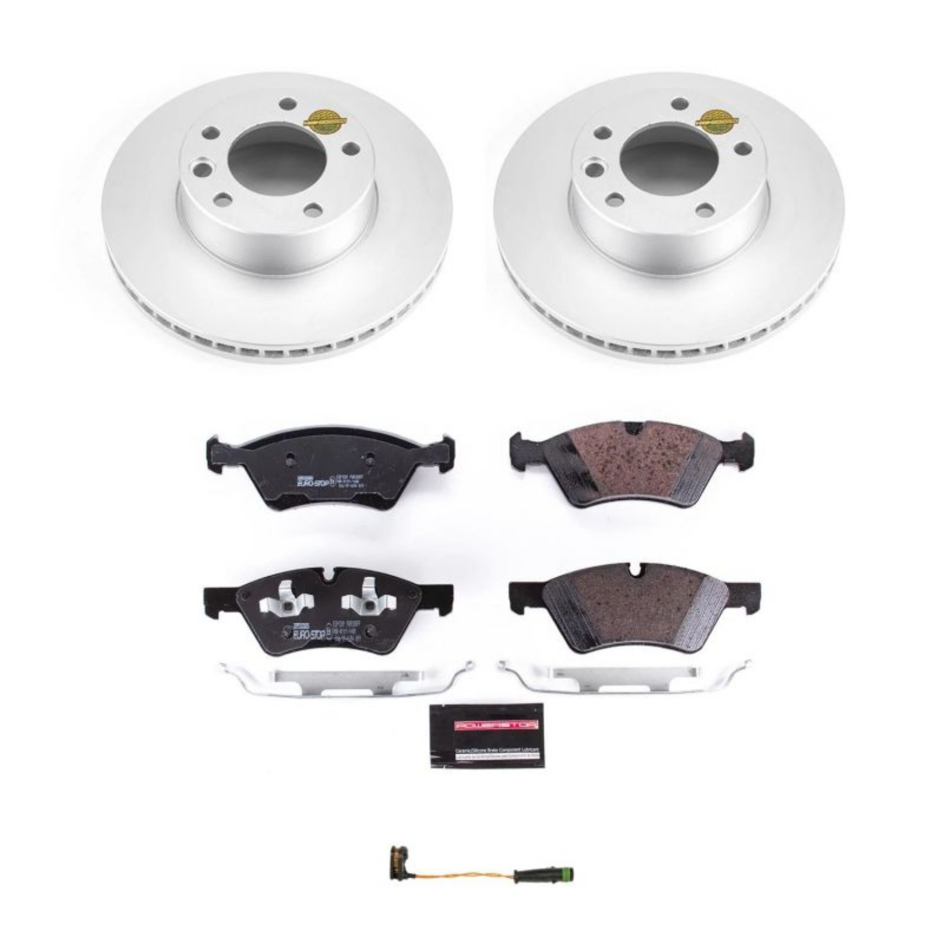 Picture of Power Stop 05-10 Mercedes-Benz G55 AMG Front Euro-Stop Brake Kit