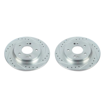 Picture of Power Stop 18-20 Hyundai Kona Rear Evolution Drilled & Slotted Rotors - Pair