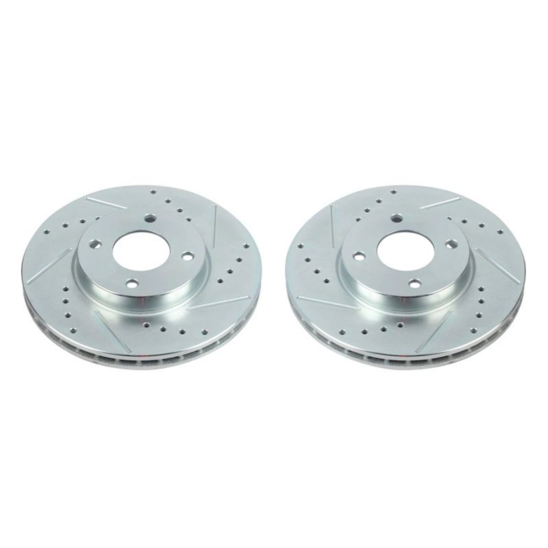 Picture of Power Stop 18-19 Nissan Kicks Front Evolution Drilled & Slotted Rotors - Pair