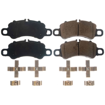 Picture of Power Stop 17-18 Porsche 718 Boxster Front Z17 Evolution Ceramic Brake Pads w-Hardware
