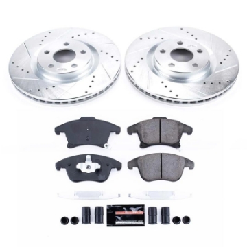 Picture of Power Stop 19-20 Ford Police Responder Hybrid Front Z23 Evolution Sport Brake Kit
