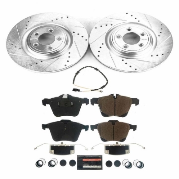 Picture of Power Stop 18-19 Jaguar F-Type Front Z23 Evolution Sport Brake Kit