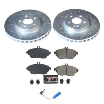 Picture of Power Stop 17-19 Infiniti QX30 Front Z23 Evolution Sport Brake Kit