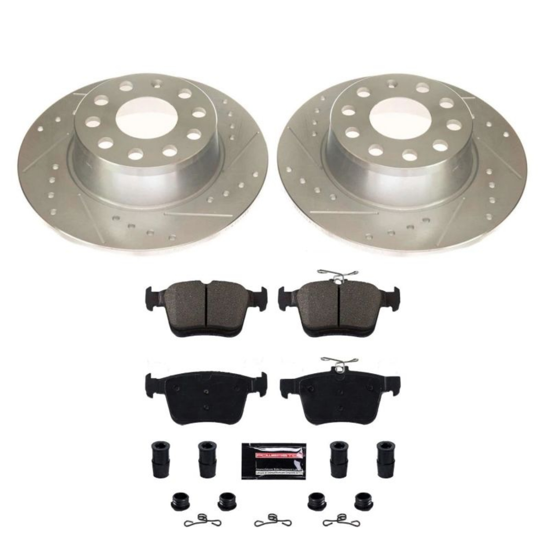 Picture of Power Stop 2019 Volkswagen Jetta Rear Z23 Evolution Sport Brake Kit