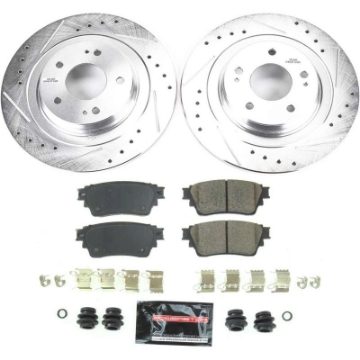 Picture of Power Stop 2018 Mitsubishi Eclipse Cross Rear Z23 Evolution Sport Brake Kit