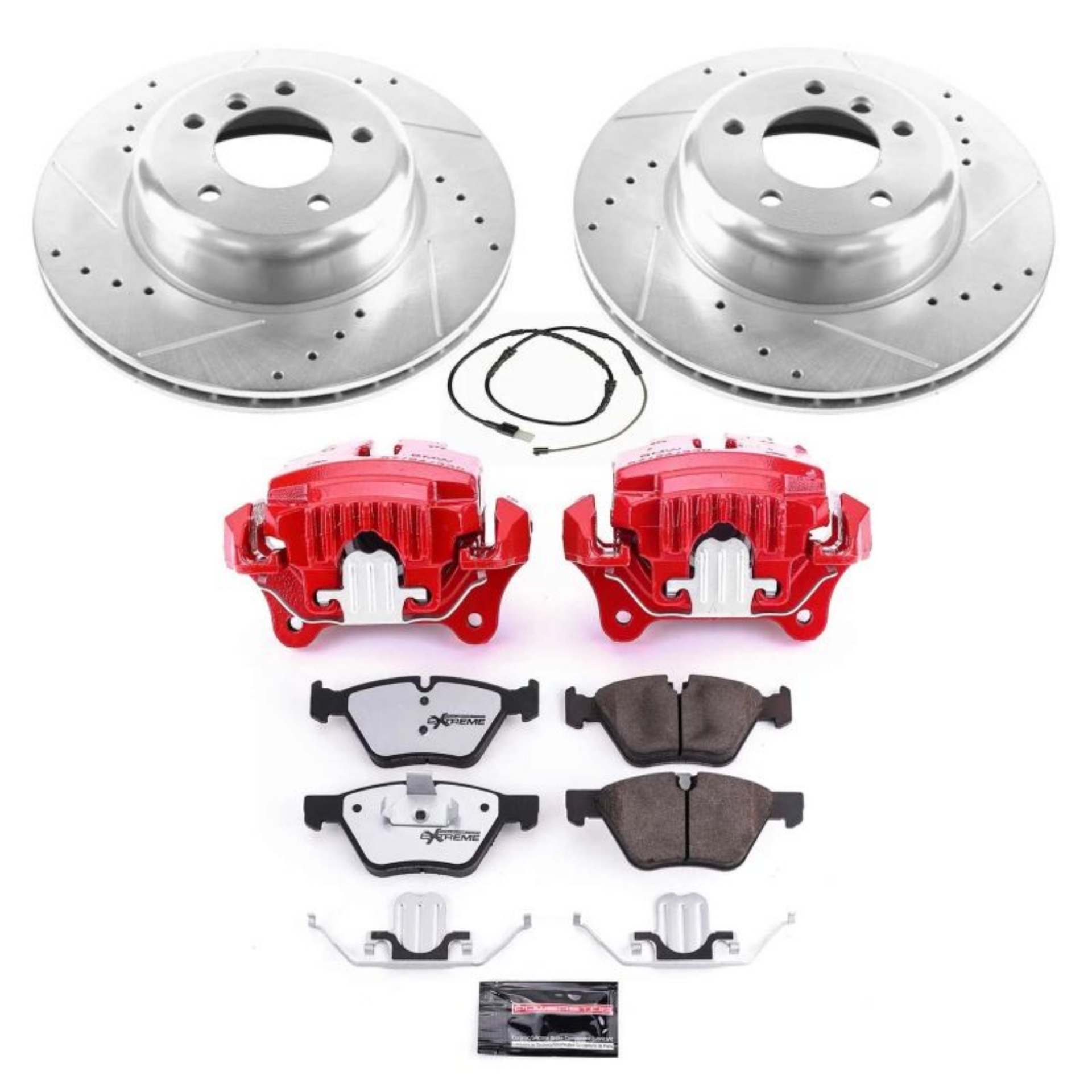 Picture of Power Stop 09-16 BMW Z4 Front Z26 Street Warrior Brake Kit w-Calipers