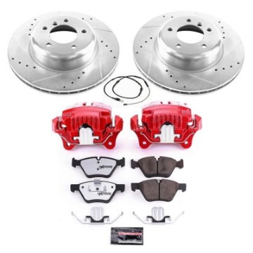 Picture of Power Stop 09-16 BMW Z4 Front Z26 Street Warrior Brake Kit w-Calipers