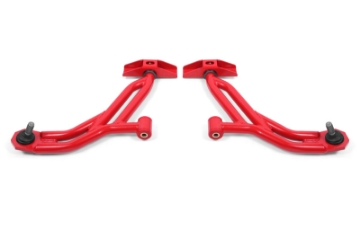 Picture of BMR 10-14 Ford Mustang - Shelby GT500 Non-Adj- Lower A-Arms Poly-Delrin - Red