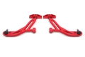 Picture of BMR 10-14 Ford Mustang - Shelby GT500 Non-Adj- Lower A-Arms Poly-Delrin - Red