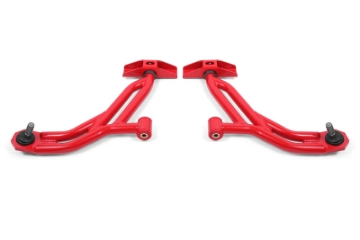Picture of BMR 10-14 Ford Mustang - Shelby GT500 Non-Adj- Lower A-Arms Poly-Delrin - Red