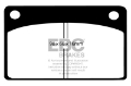 Picture of EBC 66-68 Volvo 140 1-8 Redstuff Front Brake Pads