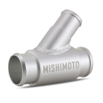 Picture of Mishimoto 13-14 Dodge Ram 6-7L Cummins Aluminum Coolant Y-Pipe
