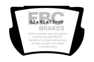 Picture of EBC 66-74 Lotus Elan 1-6 Ultimax2 Rear Brake Pads