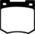 Picture of EBC 67-68 Sunbeam Tiger 4-7 Redstuff Front Brake Pads