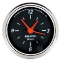 Picture of Autometer Designer Black 2-1-16in Analog 12 Hour Clock