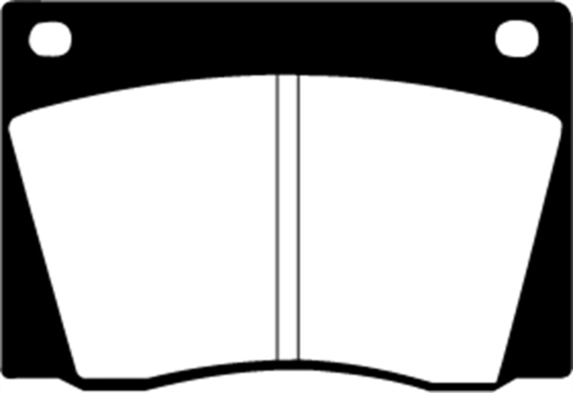 Picture of EBC 67-74 Ac 428 7-0 Greenstuff Front Brake Pads