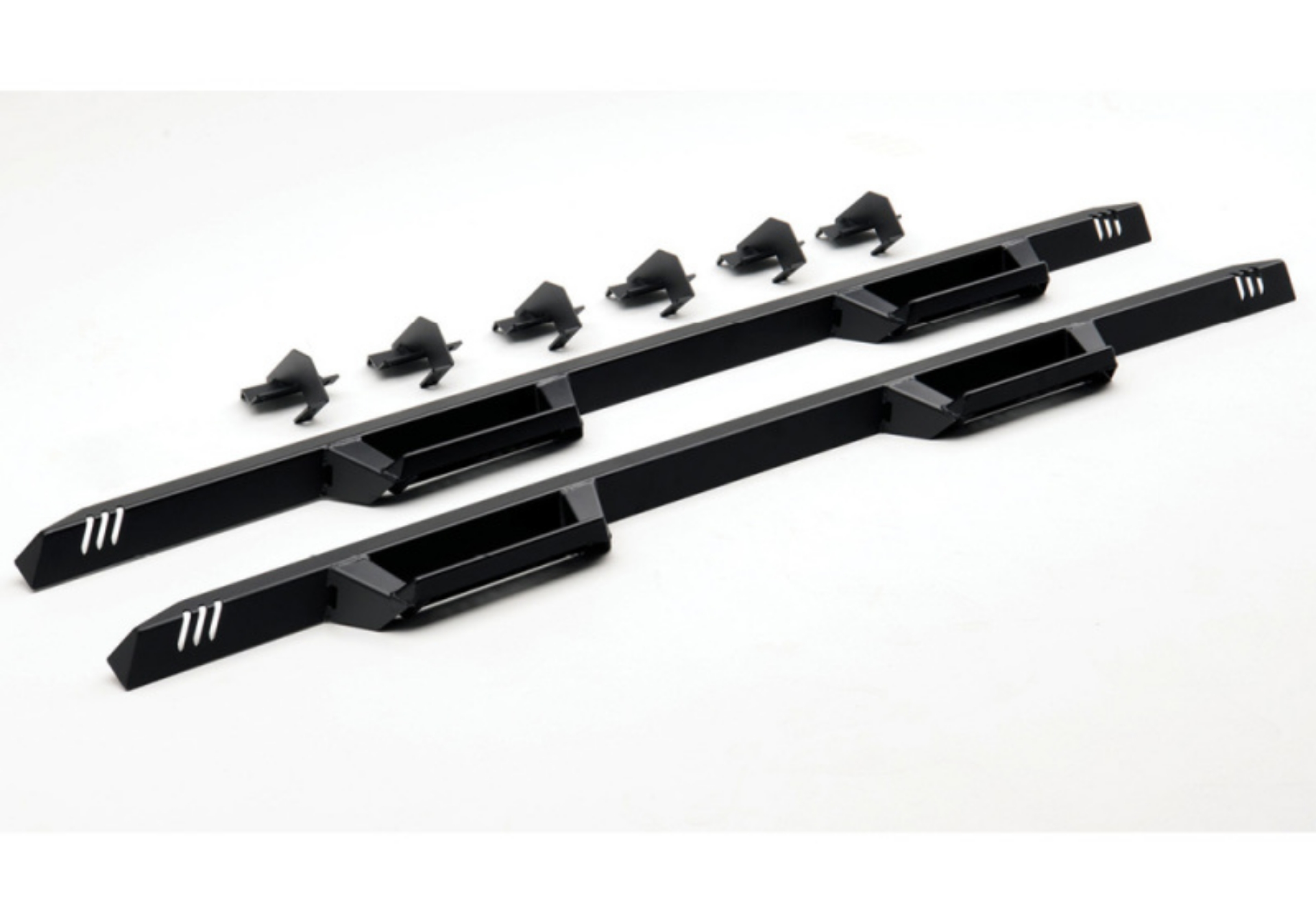 Picture of N-Fab EPYX 11-16 Chevy-GMC 2500-3500 Diesel Crew Cab - Cab Length - Tex- Black