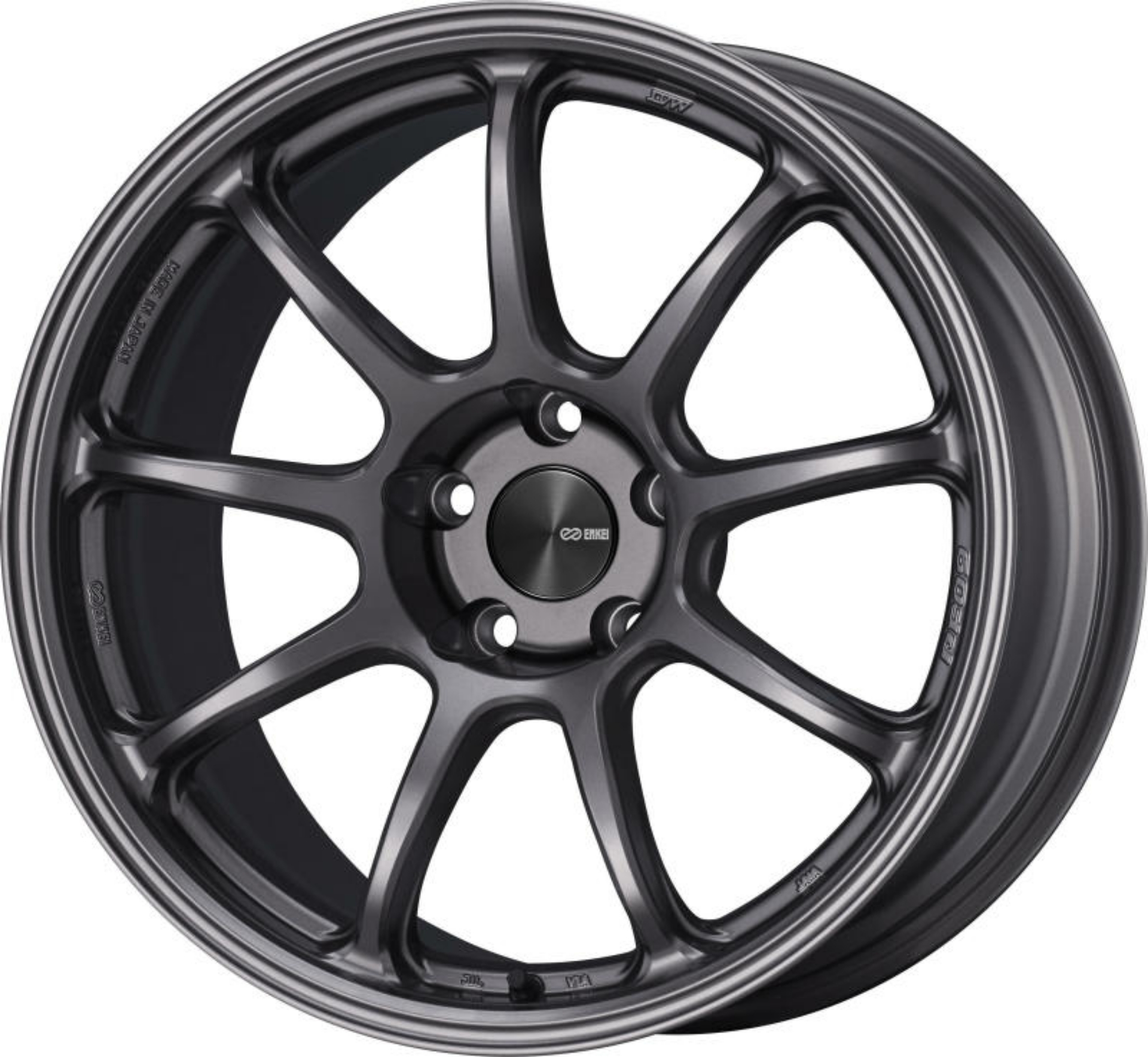 Picture of Enkei PF09 17x9 5x114-3 45mm Offset 75mm Bore Dark Silver Wheel