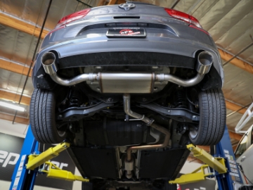 Picture of aFe Takeda Series 2-5in 409 SS Axle-Back Exhaust System Polished 18-20 Hyundai Elantra GT L4-1-6Lt