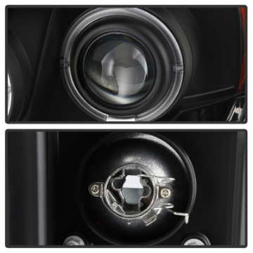 Picture of Spyder Chevy Suburban 1500 07-14 Projector Headlights LED Halo LED All Black PRO-YD-CSUB07-HL-BKV2