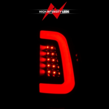 Picture of ANZO 2008-2016 Ford  F-250  LED Tail w- Lights Bar Black Housing Smoke Lens