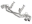 Picture of AFe MACH Force-Xp 304 Stainless Steel Cat-Back Exhaust Polished 2020 Chevrolet Corvette C8