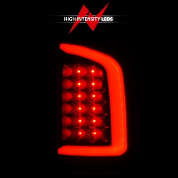 Picture of ANZO 2002-2006 Dodge  Ram 1500 LED Tail Lights w- Light Bar Black Housing Clear Lens