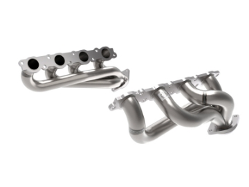 Picture of aFe Twisted Steel 1-7-8in 304 SS Headers 20-21 Ford F-250-F-350 V8-7-3L