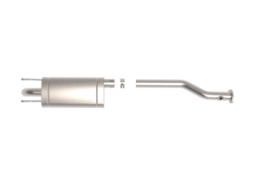 Picture of aFe ROCK BASHER 2-5in 409 SS Cat-Back Exhaust - 99-04 Toyota Tacoma L4-2-4L - V6-3-4L