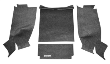 Picture of BedRug 76-80 Jeep CJ-7 Rear Kit w-Gussets 4pc Floor Kit Incl Tailgate & Cargo Liner
