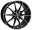 Picture of Enkei DRACO 17x7-5 5x100 45mm Offset 72-6mm Bore Black Machined Wheel
