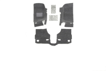 Picture of BedRug 07-10 Jeep JK 2Dr Front 3pc Floor Kit Incl Heat Shields