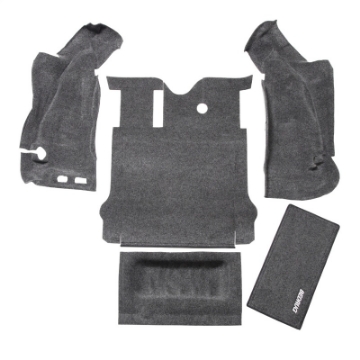 Picture of BedRug 07-10 Jeep JK 2Dr Rear 5pc Cargo Kit Incl Tailgate & Tub Liner