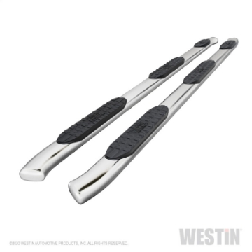 Picture of Westin 2020 Chevy Silverado 2500 Crew Cab 6-5ft Bed PRO TRAXX Nerf Step Bars - Stainless Steel