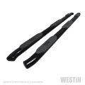 Picture of Westin 2020 Chevy Silverado 2500-3500 Crew Cab 6-5ft Bed PRO TRAXX Oval W2W Nerf Step Bars - Black