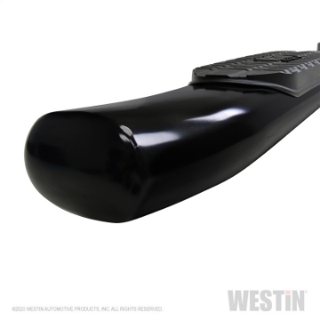 Picture of Westin 2020 Chevy Silverado 2500-3500 Crew Cab 6-5ft Bed PRO TRAXX Oval W2W Nerf Step Bars - Black